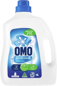 OMO-Laundry-Liquid-4-Litre-Active-Clean on sale