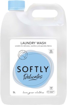 Softly-Delicates-Woollens-Laundry-Liquid-5-Litre on sale