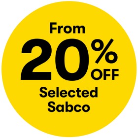 From-20-off-Selected-Sabco on sale