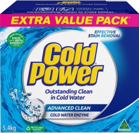 Cold-Power-Laundry-Powder-54kg-Advanced-Clean on sale