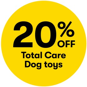 20-off-Total-Care-Dog-toys on sale
