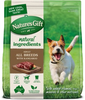 Natures-Gift-Kangaroo-Dry-Dog-Food-6kg on sale