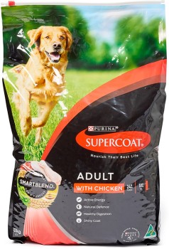 Supercoat-Smartblend-Adult-Dry-Dog-Food-with-Chicken-12kg on sale