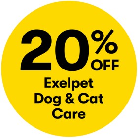 20-off-Exelpet-Dog-Cat-Care on sale