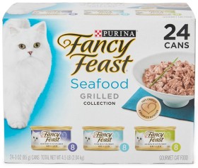 Fancy-Feast-24-Pack-Grilled-Collection-Wet-Cat-Food-Can-Varieties-85g on sale