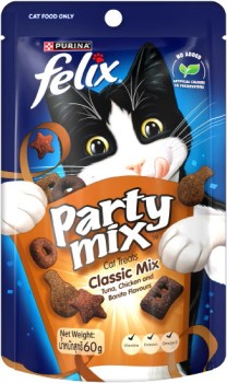 Felix-Party-Mix-Classic-Mix-Cat-Treats-60g on sale
