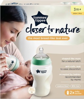 Tommee-Tippee-2-Pack-Bottle-340ml on sale