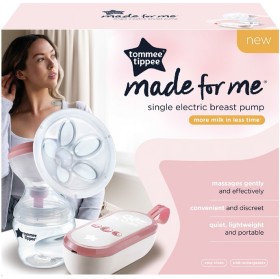 Tommee-Tippee-Made-for-Me-Single-Electric-Breast-Pump-USB-Rechargeable on sale