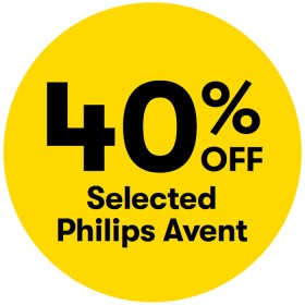 40-off-Selected-Philips-Avent on sale
