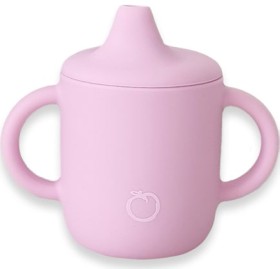 Plum-Silicone-Sippy-Cup-Pink on sale