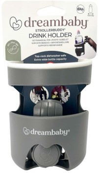 Dreambaby-Drink-Holder-Grey on sale