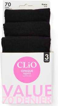Clio-3-Pack-Opaque-70-Denier-Tights on sale