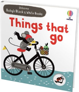 NEW-Babys-Black-White-Books-Things-That-Go on sale