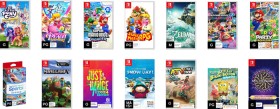 Selected-Nintendo-Switch-Games on sale