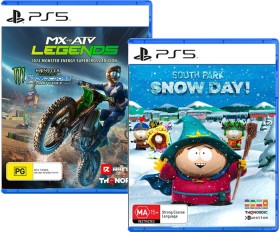 PS5-South-Park-Snow-Day-or-MX-vs-ATV-Legends-2024 on sale