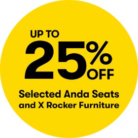 Up-to-25-off-Selected-Anda-Seats-and-X-Rocker-Furniture on sale