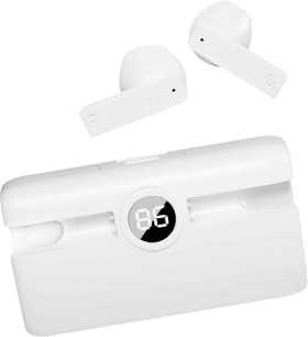 NEW-Laser-TWS-Earbuds-with-Powerbank-Charging-Case-White on sale