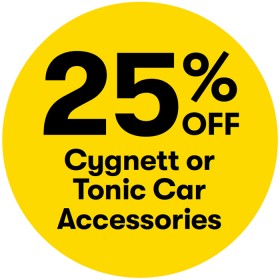 25-off-Cygnett-or-Tonic-Car-Accessories on sale