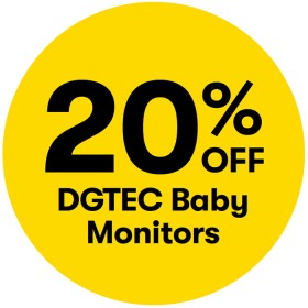 20-off-DGTEC-Baby-Monitors on sale