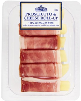 Provedore-Prosciutto-Cheese-Roll-Ups-85g on sale