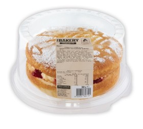 Coles-Bakery-Cream-Filled-Sponge-Cake-380g-450g on sale