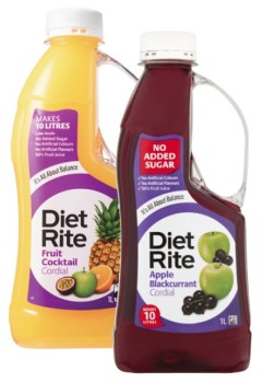 Diet-Rite-Cordial-1-Litre on sale