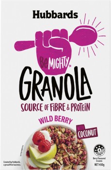 Hubbards-Be-Mighty-Granola-450g on sale