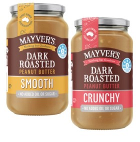 Mayvers-Dark-Roasted-Peanut-Butter-375g on sale
