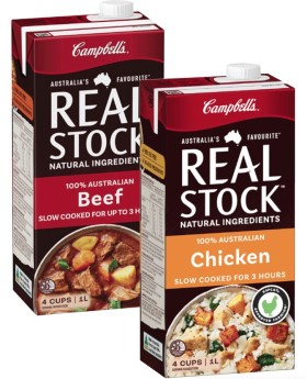 Campbells-Real-Stock-1-Litre on sale