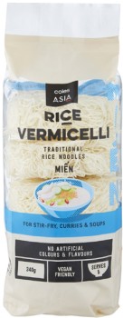 Coles-Asia-Vermicelli-Rice-Noodles-340g on sale