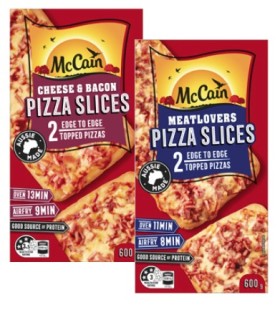 McCain-Pizza-Slices-6-Pack-600g on sale