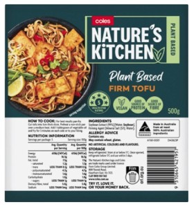 Coles-Natures-Kitchen-Tofu-500g on sale