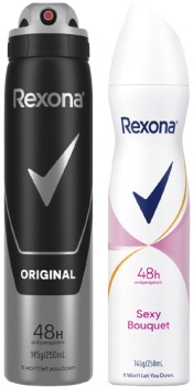 Rexona-Antiperspirant-Aerosol-Deodorant-250mL on sale