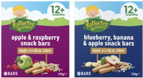 Raffertys-Garden-Apple-Raspberry-or-Blueberry-Snack-Bars-128g on sale