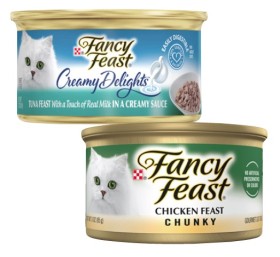 Fancy-Feast-Classic-or-Creamy-Delights-Cat-Food-85g on sale