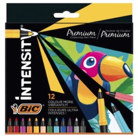 Bic-Intensity-Colouring-Felt-Pens-12-Pack on sale