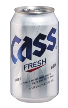 Cass-Fresh-Beer-Cans-24x355mL on sale