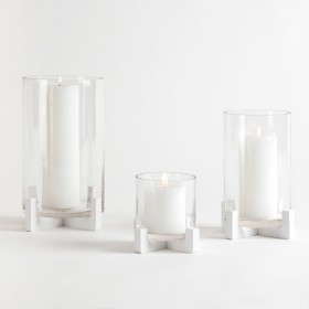 Lola-White-Candle-Holder-by-Habitat on sale