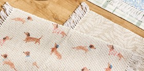 Hensley-French-Dogs-Utility-Rug-by-Habitat on sale