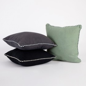 Zona-Outdoor-Small-Square-Plain-Cushion-by-Sundays-by-Pillow-Talk on sale