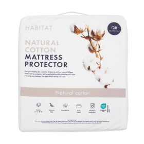 Natural-Cotton-Mattress-Protector-by-Habitat on sale
