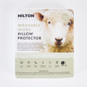Eco-Living-Washable-Wool-Mattress-Protector-by-Hilton on sale