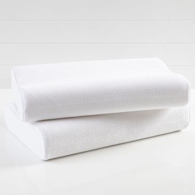 Comfort-Science-Memory-Foam-Contour-Medium-Pillow-by-Hilton on sale