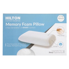 Comfort-Science-Memory-Foam-Standard-Medium-Pillow-by-Hilton on sale