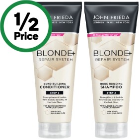 John-Frieda-Blonde-Repair-Shampoo-or-Conditioner-250ml on sale