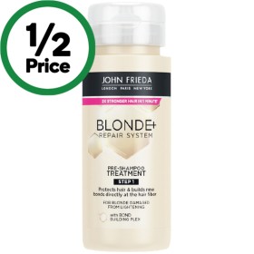 John-Frieda-Blonde-Repair-Pre-Shampoo-Treatment-100ml on sale