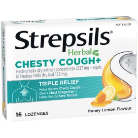 Strepsils-Herbal-Chesty-Cough-Lozenges-Pk-16 on sale