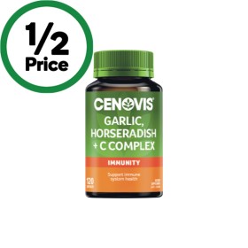 Cenovis-Garlic-Horseradish-C-Complex-Capsules-Pk-120 on sale