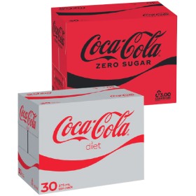 Coca-Cola-Classic-or-Zero-Sugar-Soft-Drink-Varieties-30-x-375ml on sale