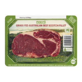 Macro-Grass-Fed-Beef-Scotch-Fillet-270g on sale